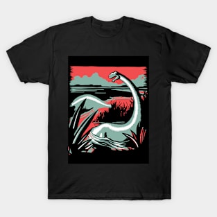 Dreadnoughtus Pop art T-Shirt